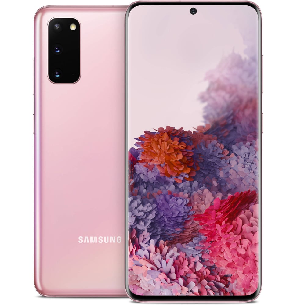 Smartphone Samsung Galaxy S20 (Double SIM) rose