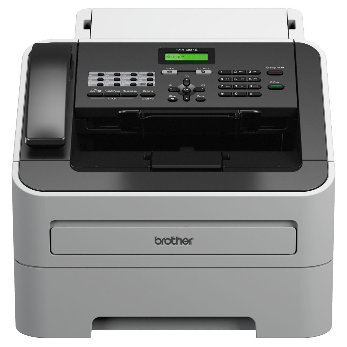 Brother FAX-2845 : Télécopieur laser monochrome avec combiné ...