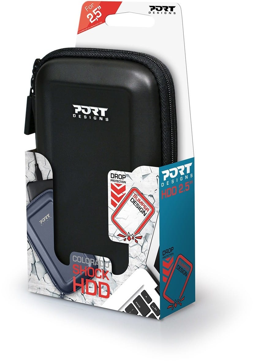 Etui pour disque dur portable Port Designs Colorado Shock (400146)