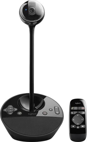 ConferenceCam Logitech BCC950 - Webcam et module mains libres pour groupes de 1 à 4 personnes (960-000867)