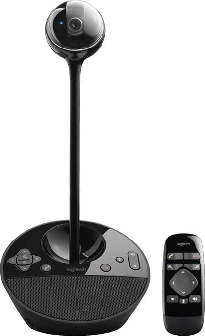 ConferenceCam Logitech BCC950 - Webcam et module mains libres pour groupes de 1 à 4 personnes (960-000867)