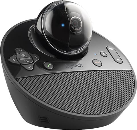 نظام ConferenceCam Logitech BCC950 - كاميرا ويب ومكبر صوت لمجموعات من 1 إلى 4 أشخاص (960-000867) — صورة 2