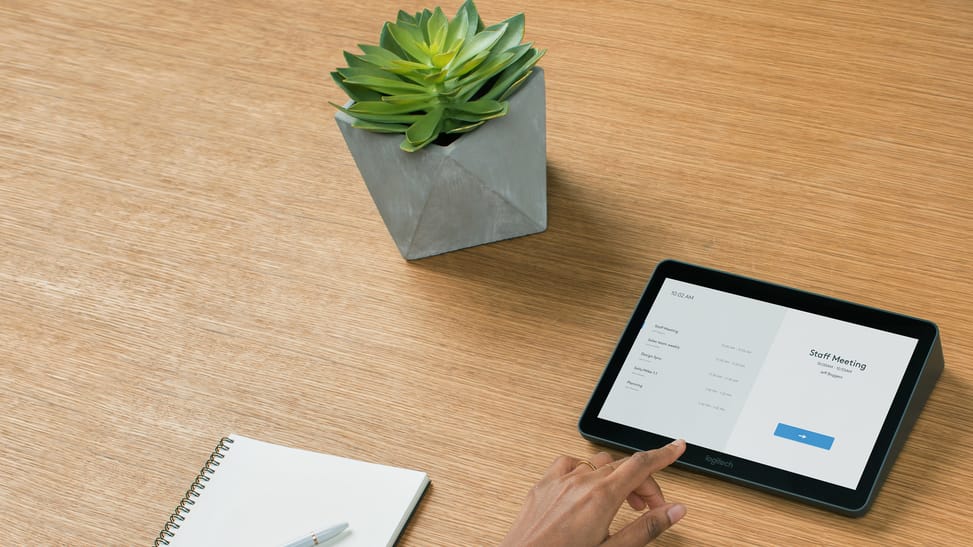 Contrôleur tactile Logitech Tap pour les salles de visioconférence (TAPMSTBASEI7ME)