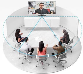 ConferenceCam Tout-en-un Logitech MeetUp pour petites salles de conférence (960-001102) — image 6