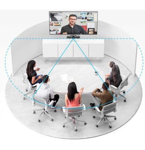 ConferenceCam Tout-en-un Logitech MeetUp pour petites salles de conférence (960-001102)