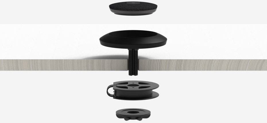 Logitech Rally Mic Pod Table Mount (952-000002) — image 2