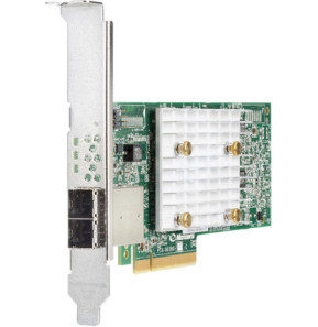 Contrôleur externe HPE Smart Array E208e-p SR de 10e génération (8 voies externes/Aucune mémoire cache), 12G SAS, PCIe
