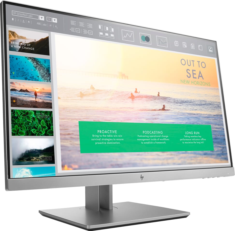 Écran 23" Full HD HP EliteDisplay E233 (1FH46AS)