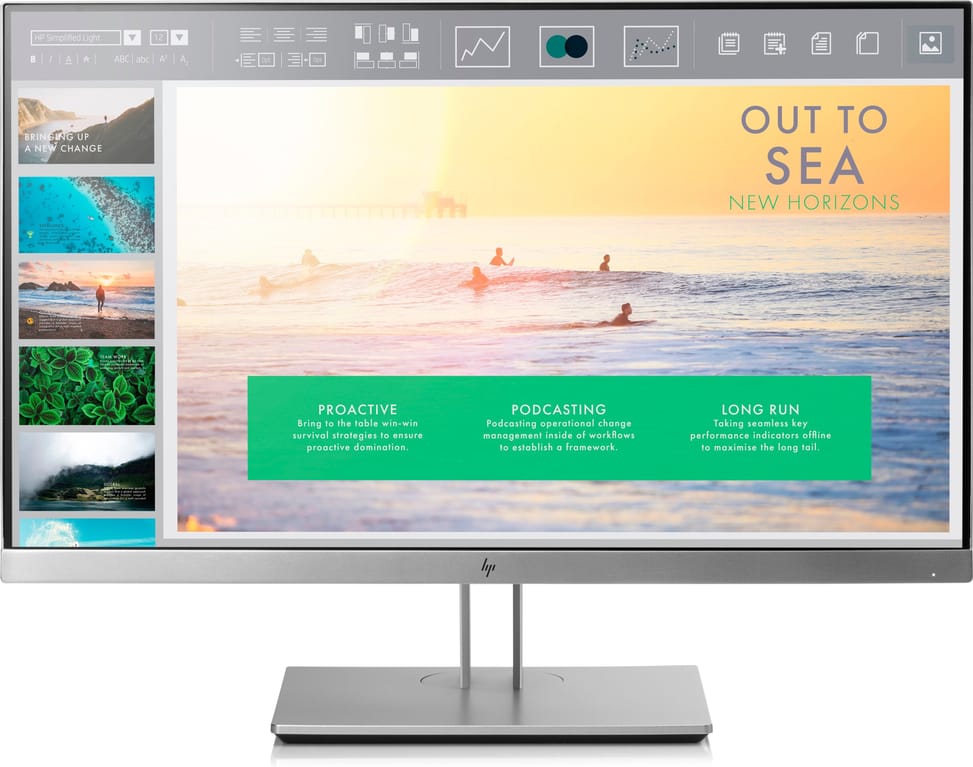 Écran 23" Full HD HP EliteDisplay E233 (1FH46AS)