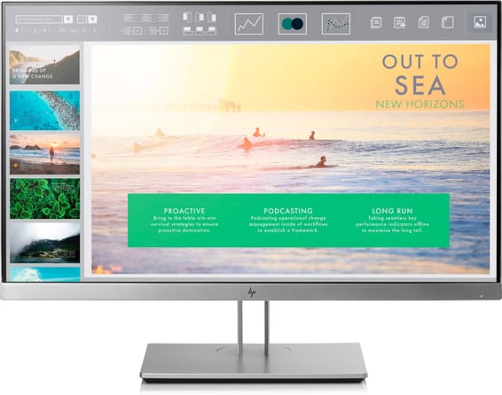 Écran 23" Full HD HP EliteDisplay E233 (1FH46AS)