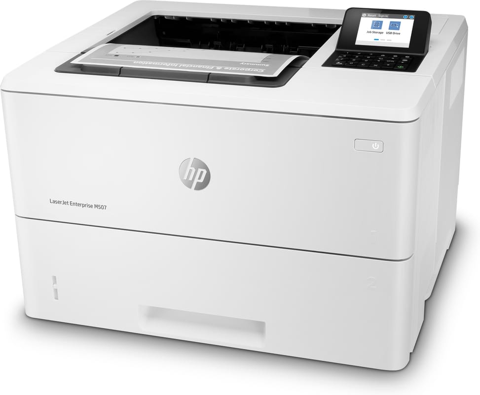 HP LaserJet Enterprise M507dn Monochrome Laser Printer (1PV87A) — image 2