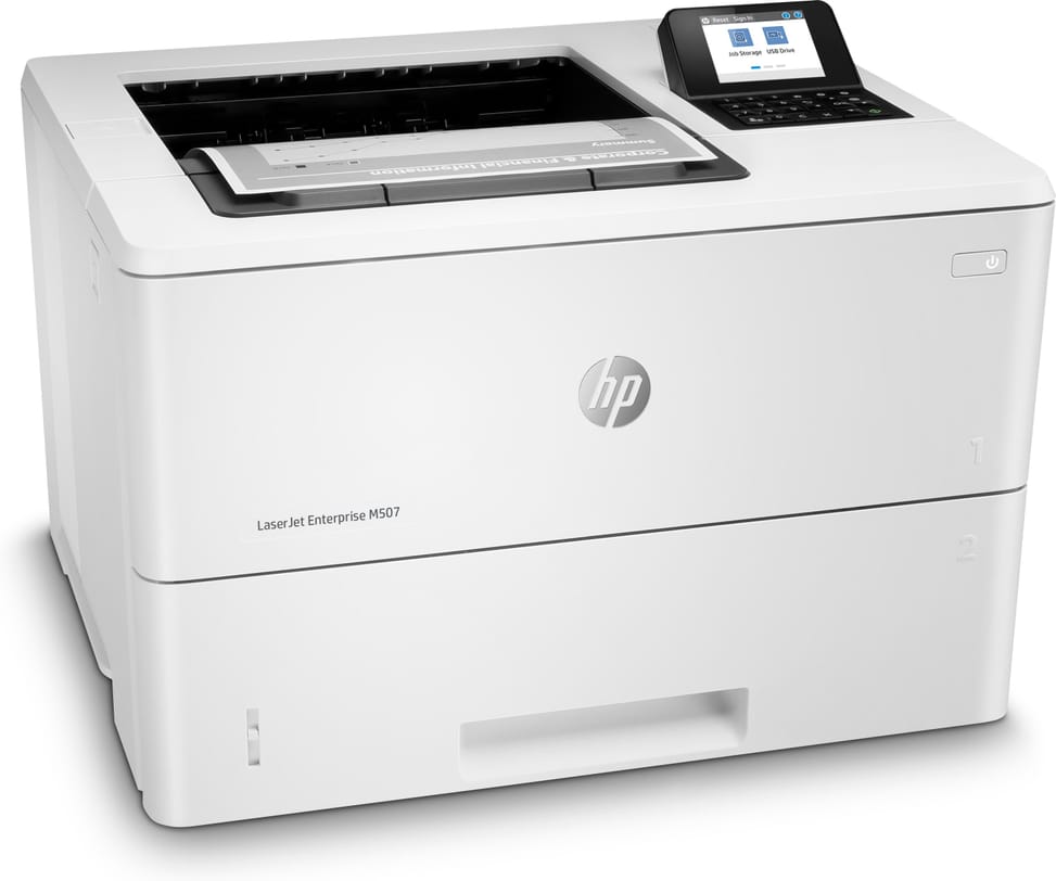 HP LaserJet Enterprise M507dn Monochrome Laser Printer (1PV87A) — image 1