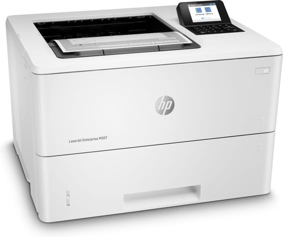 طابعة ليزر أحادية اللون HP LaserJet Enterprise M507dn (1PV87A)