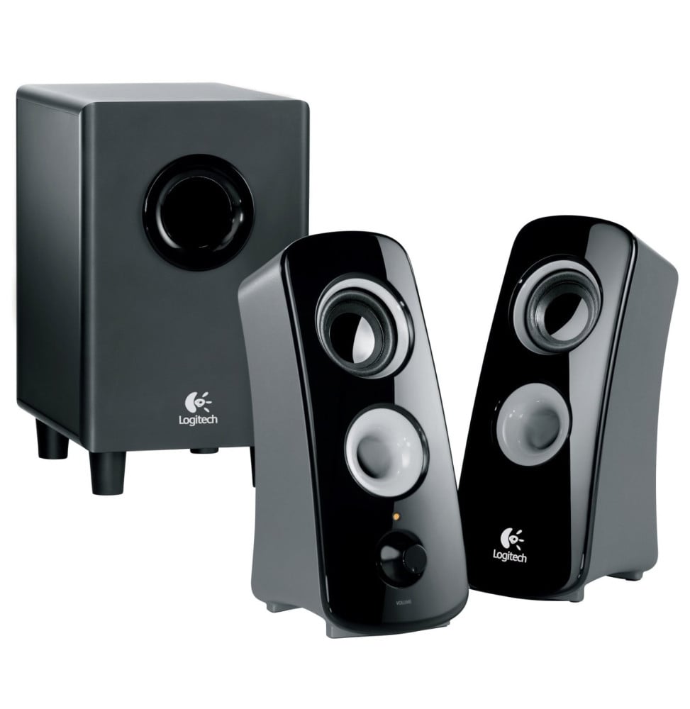 Logitech Z323 Haut-parleurs stéréo 2.1 30 W RMS - son à 360°