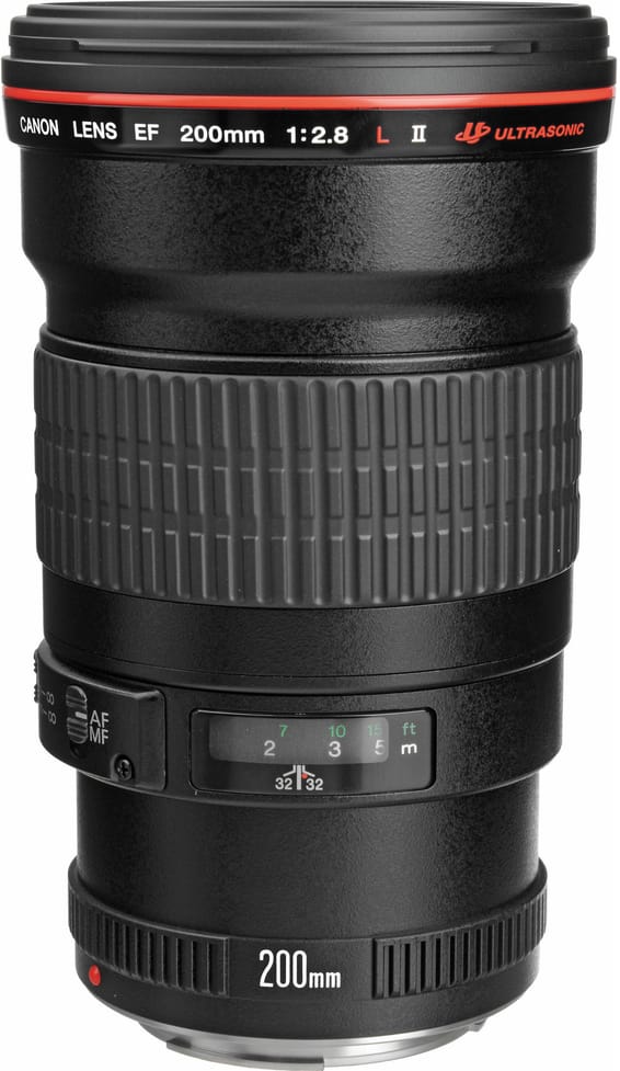 Objectif Canon EF 200mm f/2.8L II USM (2529A015AA)