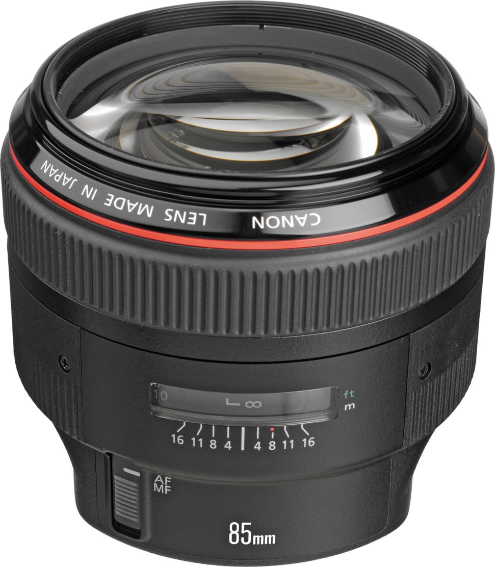 Objectif Canon EF 85mm f/1.2L II USM (1056B005AA)