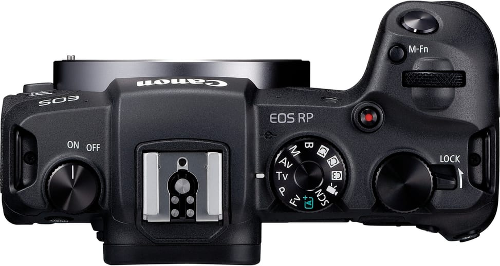Reflex Canon EOS RP Boîtier et bague d'adaptation monture EF-EOS R (3380C023AA)