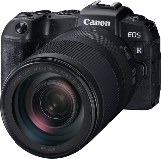 Réflex Canon EOS RP + Objectif RF 24-240mm F4-6.3 IS USM (3380C033AA)