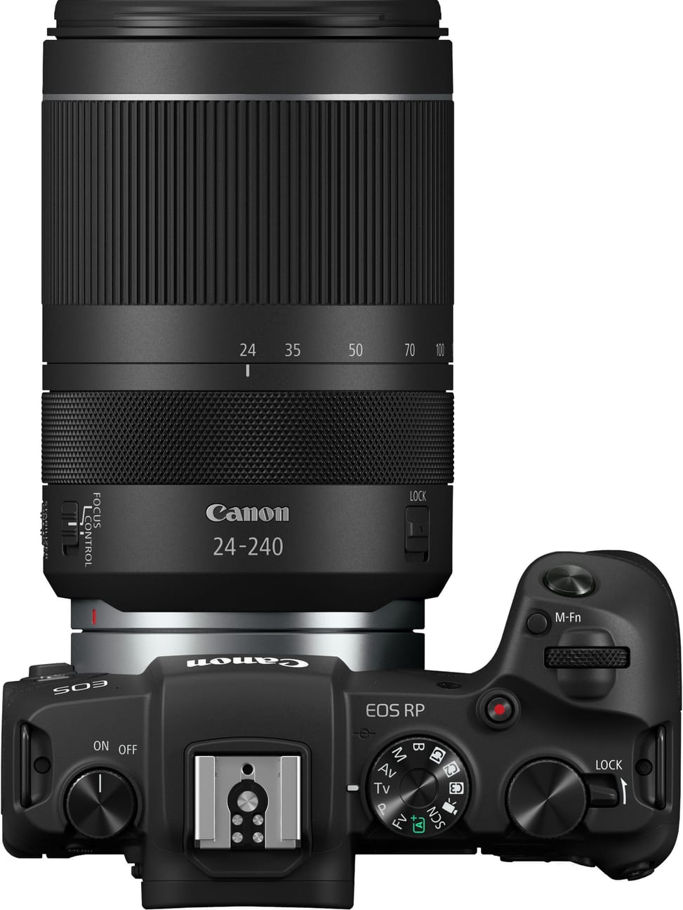 Réflex Canon EOS RP + Objectif RF 24-240mm F4-6.3 IS USM (3380C033AA)