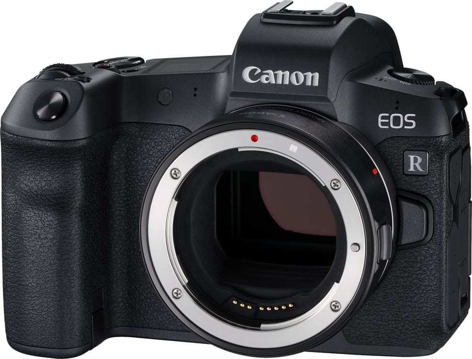 Reflex Canon EOS R boîtier + bague d'adaptation EF-EOS R (3075C023AA)