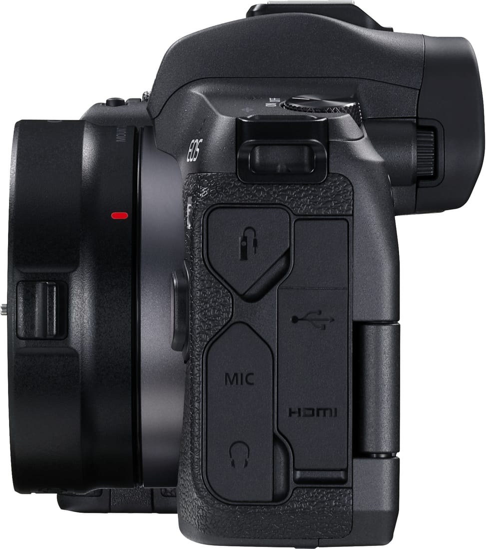 Reflex Canon EOS R boîtier + bague d'adaptation EF-EOS R (3075C023AA)