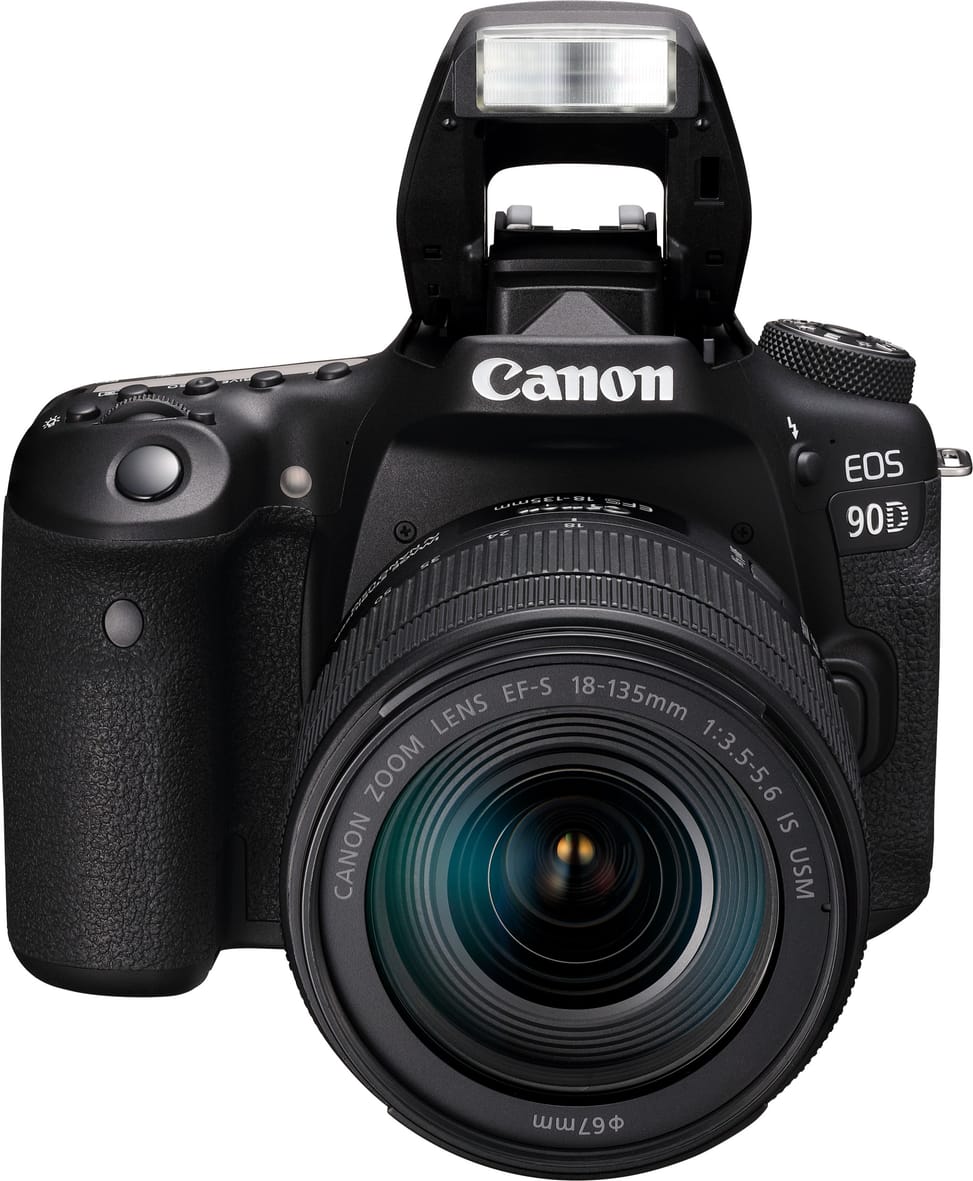 Reflex Canon EOS 90D + objectif EF-S 18-135mm IS USM (3616C017AA)
