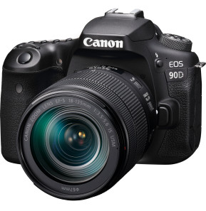Reflex Canon EOS 90D + objectif EF-S 18-135mm IS USM (3616C017AA)