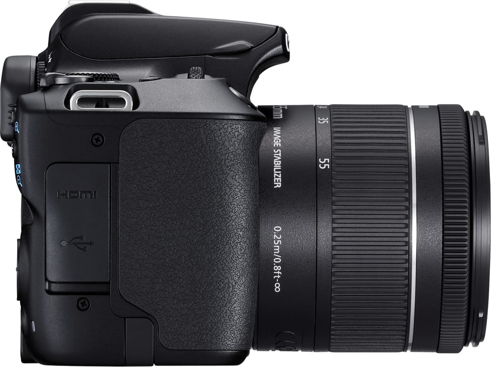 Reflex Canon EOS 250D + objectif EF-S 18-55mm f/4-5.6 IS STM (3454C002AA)