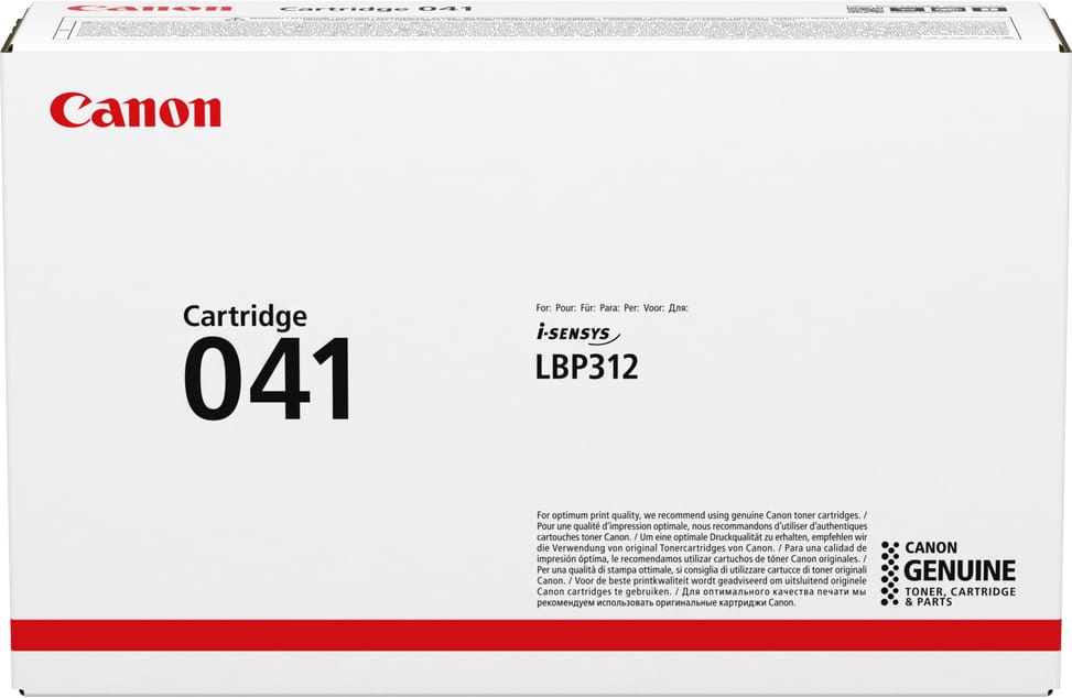 Canon 041BK Noir - Toner Canon d'origine (0452C002AA)