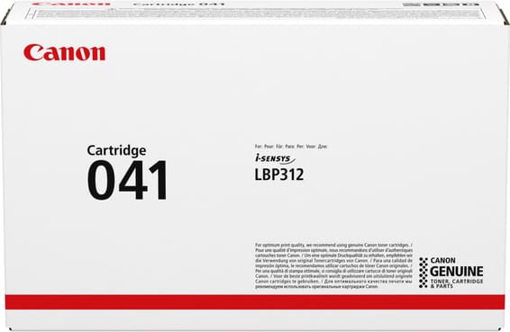 Canon 041BK Noir - Toner Canon d'origine (0452C002AA)