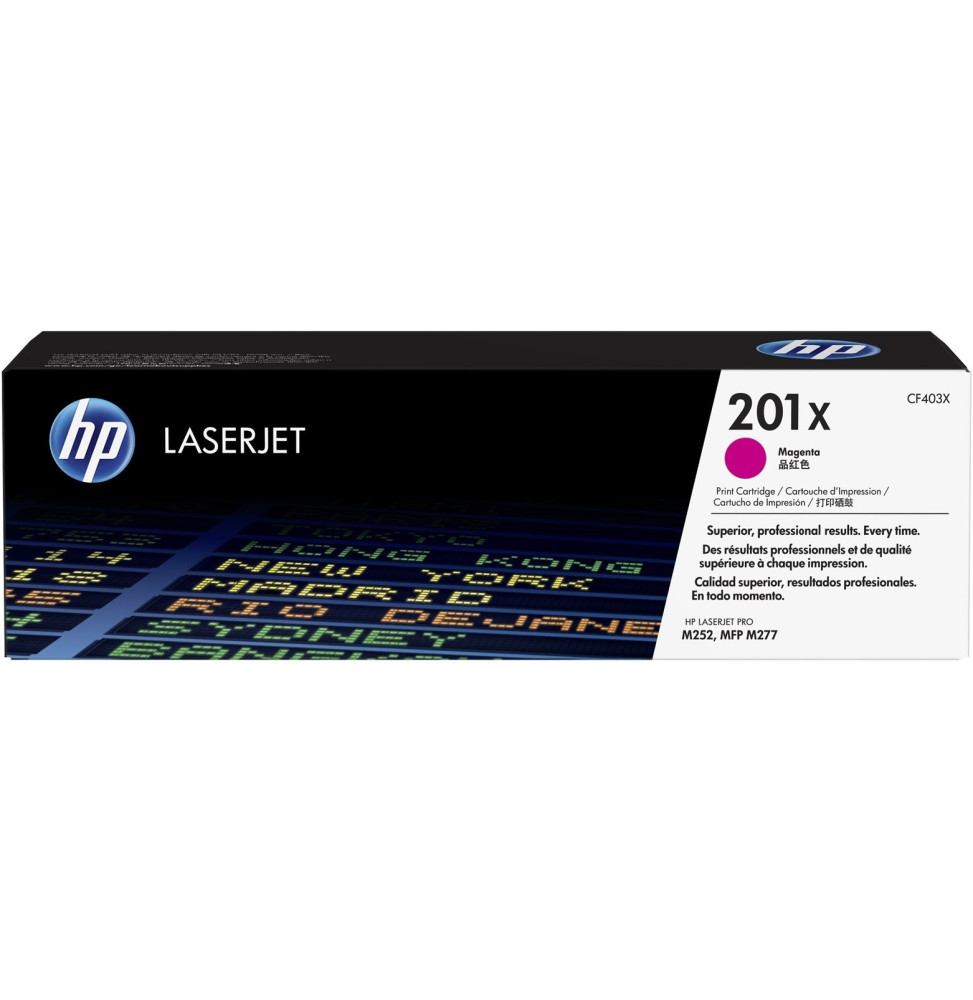 HP 201X Magenta LaserJet Toner Cartridge (CF403X)