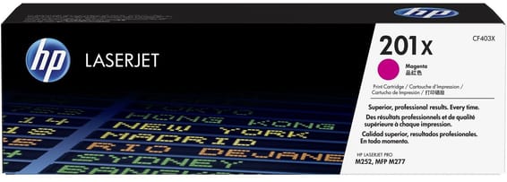 HP 201X Magenta (CF403X) - Toner HP LaserJet d'origine à grande capacité