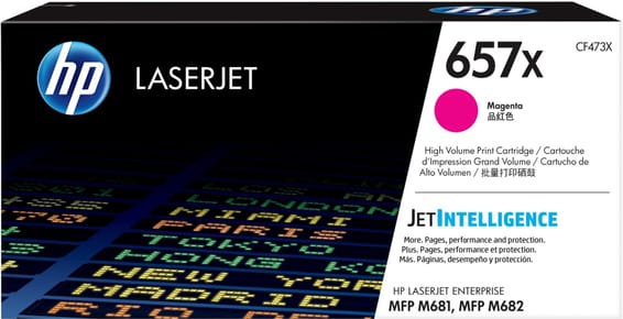 HP 657X Magenta (CF473X) - Toner grande capacité HP LaserJet d'origine
