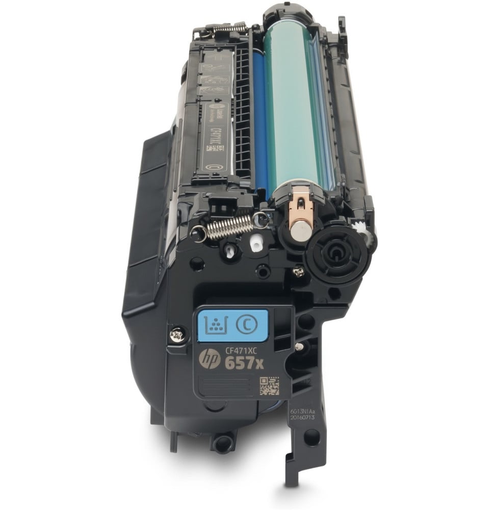 HP 657X Cyan (CF471X) - Toner grande capacité HP LaserJet d'origine