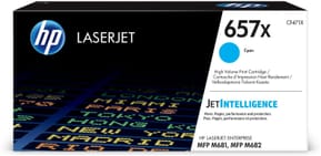 HP 657X Cyan (CF471X) - Toner grande capacité HP LaserJet d'origine