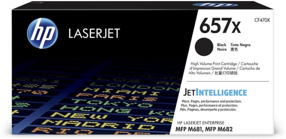 HP 657X Noir (CF470X) - Toner grande capacité HP LaserJet d'origine