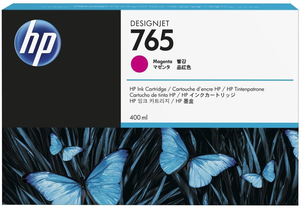 HP 765 Magenta (F9J51A) - Original HP Ink Cartridge — image 1