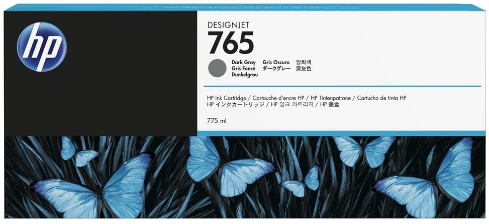 HP 765 Dark Grey - Original HP Ink Cartridge (F9J54A) — image 1