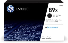 HP 89X Noir (CF289X) - Toner HP d'origine à grande capacité
