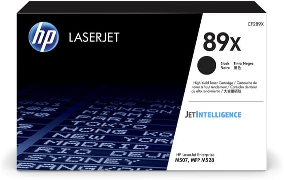 HP 89X Noir (CF289X) - Toner HP d'origine à grande capacité