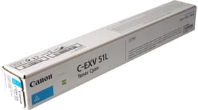 Canon C-EXV 51L Cyan - Toner Canon d'origine (0485C002AA)
