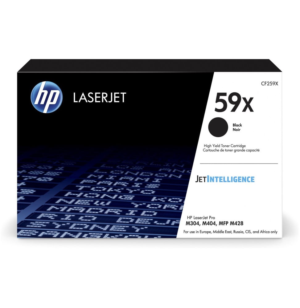 HP 59X Noir - Toner HP d'origine à grande capacité (CF259X) HP 59X Noir - Toner HP d'origine à grande capacité (CF259X)