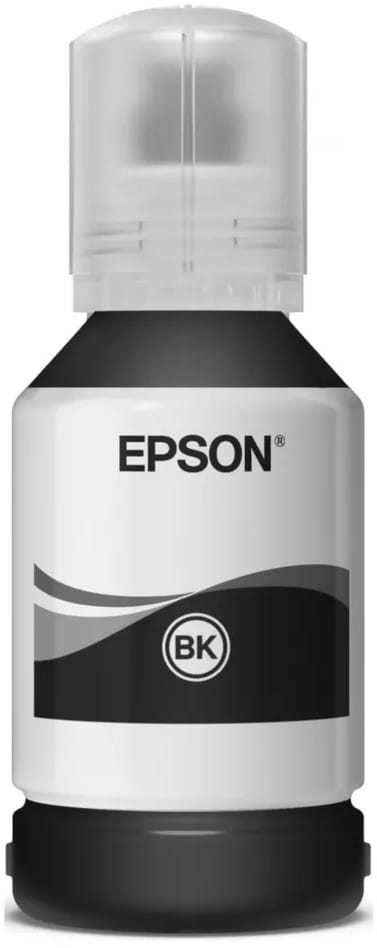Epson EcoTank 110 Pigment Noir - Bouteille d'encre Epson d'origine (C13T03P14A)