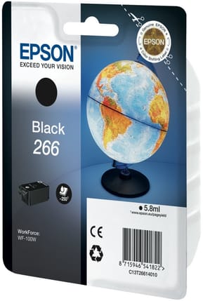 Epson Globe 266 Noir - Cartouche d'encre DURABrite Ultra N (C13T26614010)