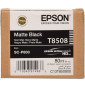 Epson T8508 Noir mat - Cartouche d'encre Epson d'origine (C13T850800)