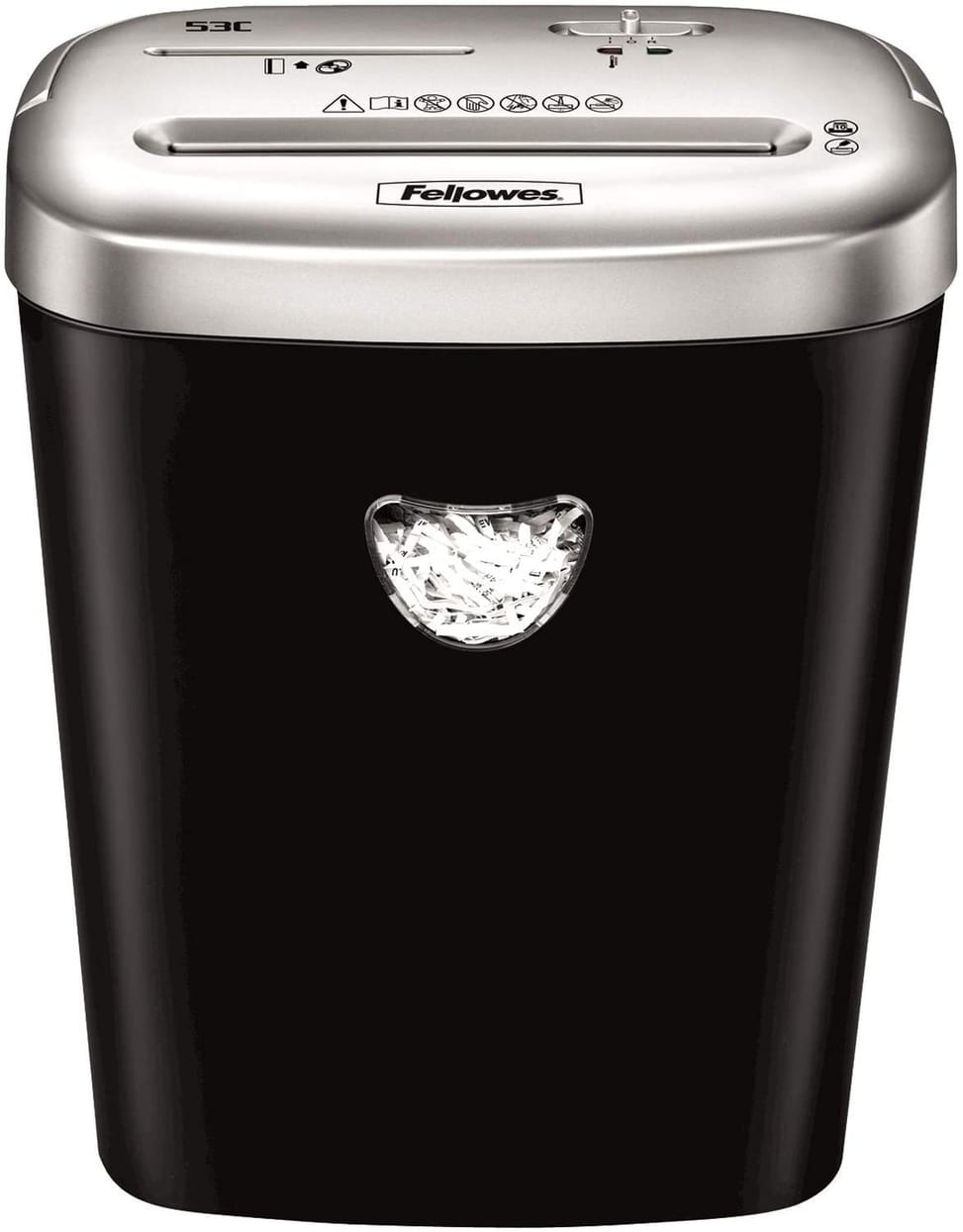 Fellowes Powershred® 53C Cross-Cut Shredder (4653101) — image 1