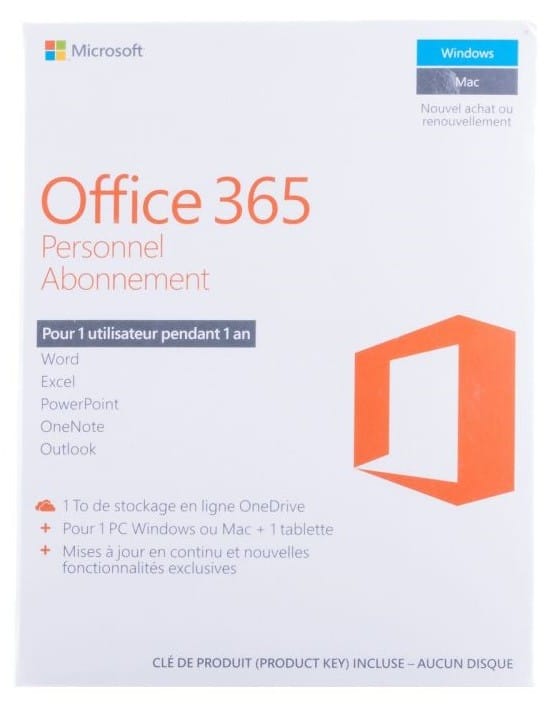 Microsoft Office 365 Personnel Français - 1 an (QQ2-01039) — image 2