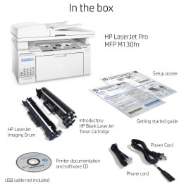 Imprimante Multifonction Laser Monochrome HP LaserJet Pro M130fn (G3Q59A)