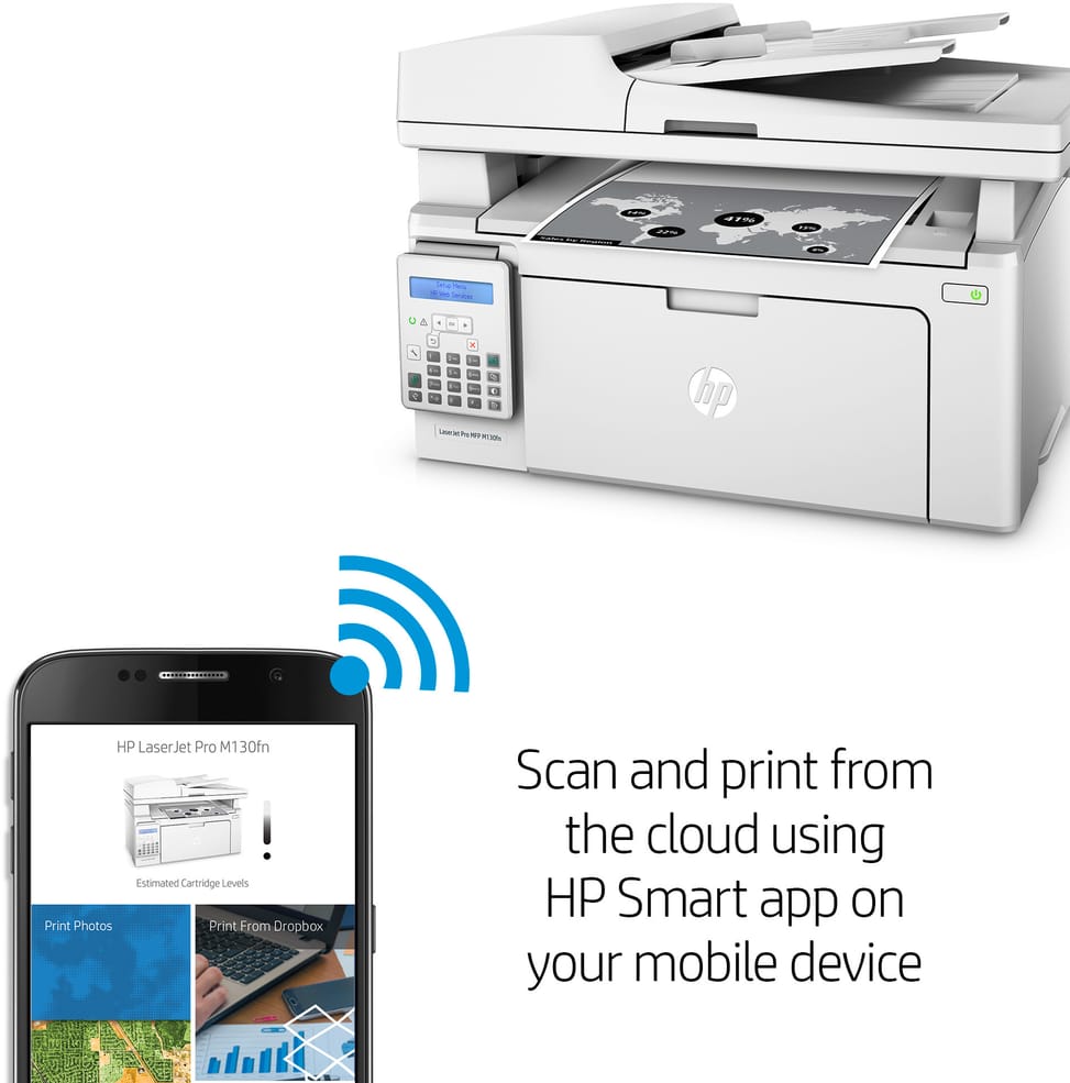Imprimante Multifonction Laser Monochrome HP LaserJet Pro M130fn (G3Q59A)