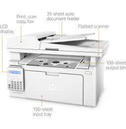 Imprimante Multifonction Laser Monochrome HP LaserJet Pro M130fn (G3Q59A)